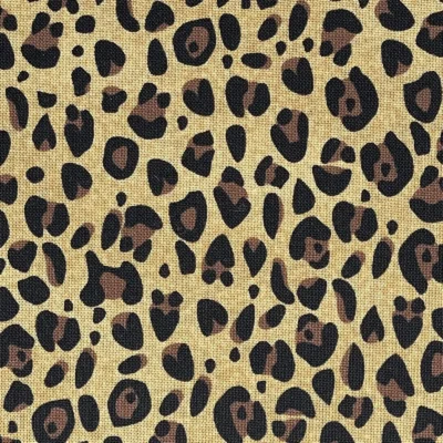 Leopard #1 Animal Print Fabric Pattern