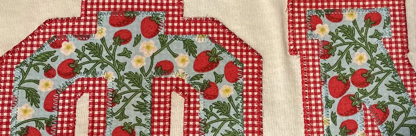 Base fabrics for Letters - Example 2