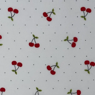 Cherries Design #1 Fabric Pattern