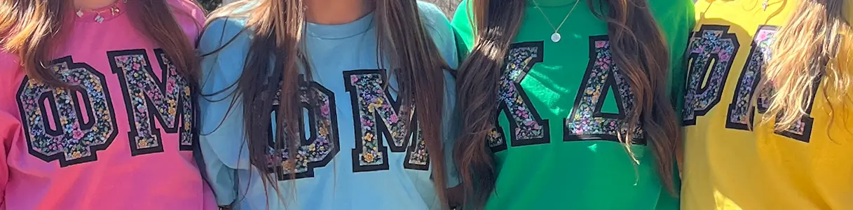 Letters by Letter and Thread - Phi Mu and Kappa Delta